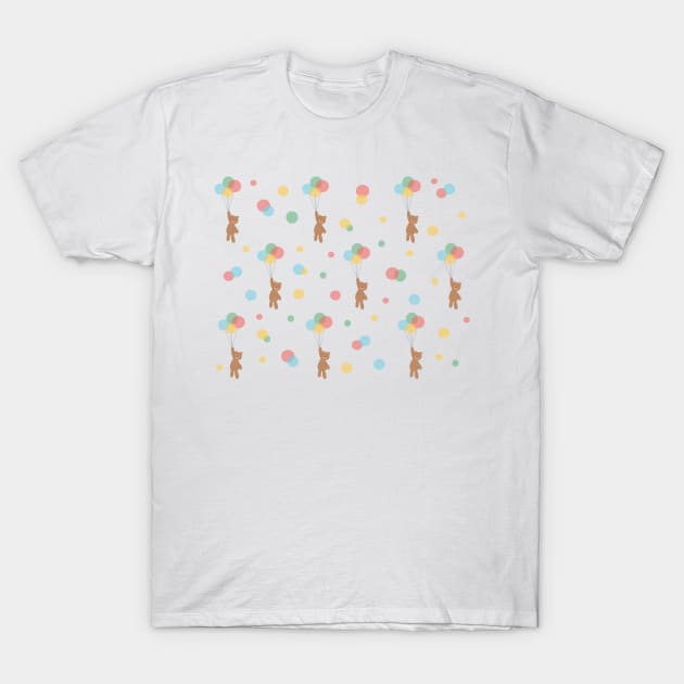 Balloon Bear T-Shirt by Daskind